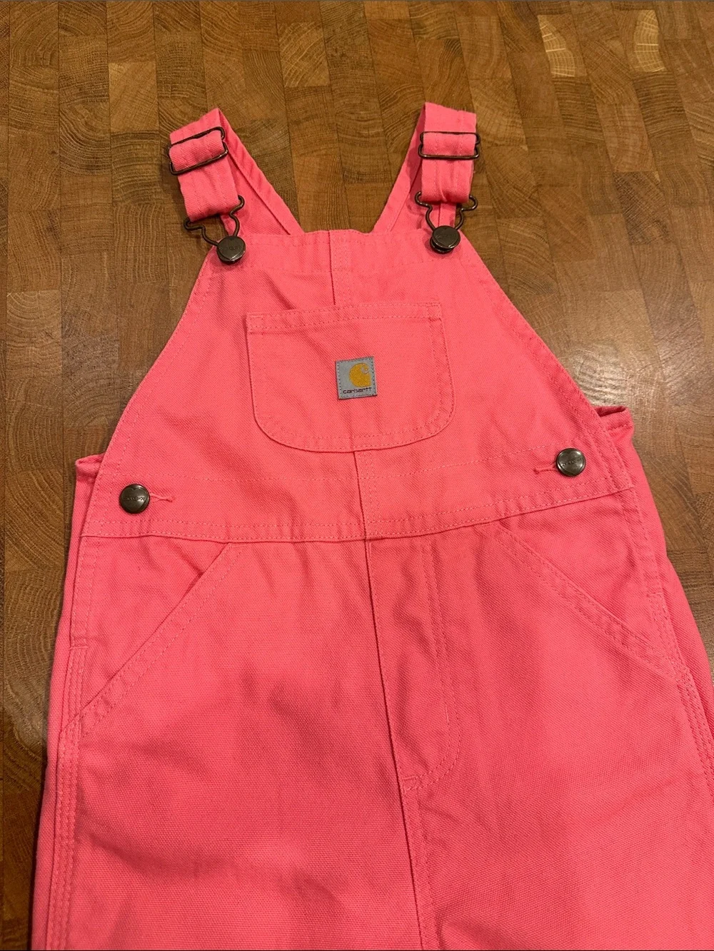 Carhartt Toddler Girls Pink Overalls 3t